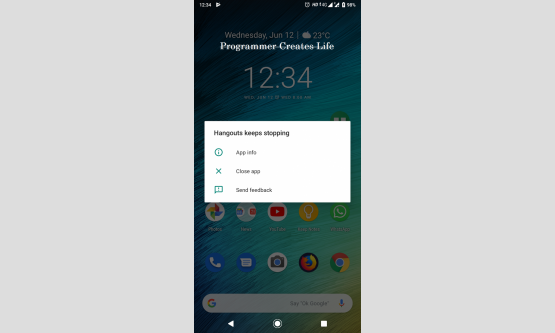 tricks to fix android apps crashing