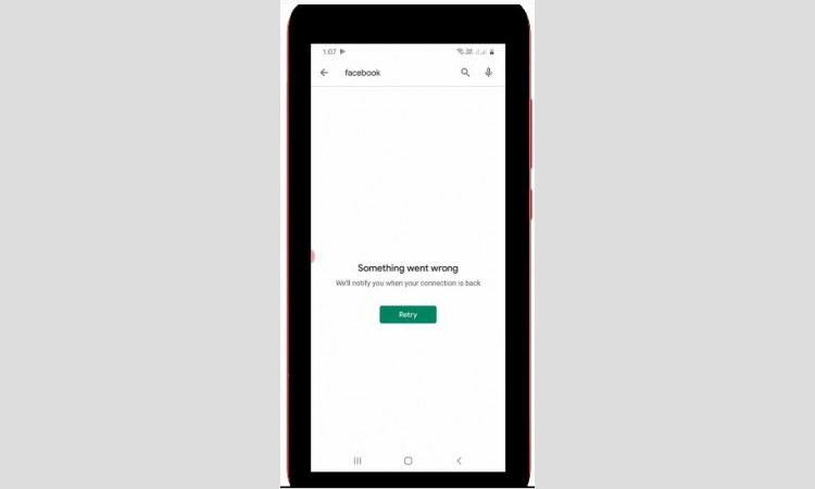 Fix Something Went Wrong Play Store Error No Internet Connection Google Play Problem in Android
